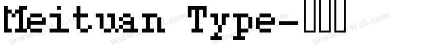 Meituan Type字体转换